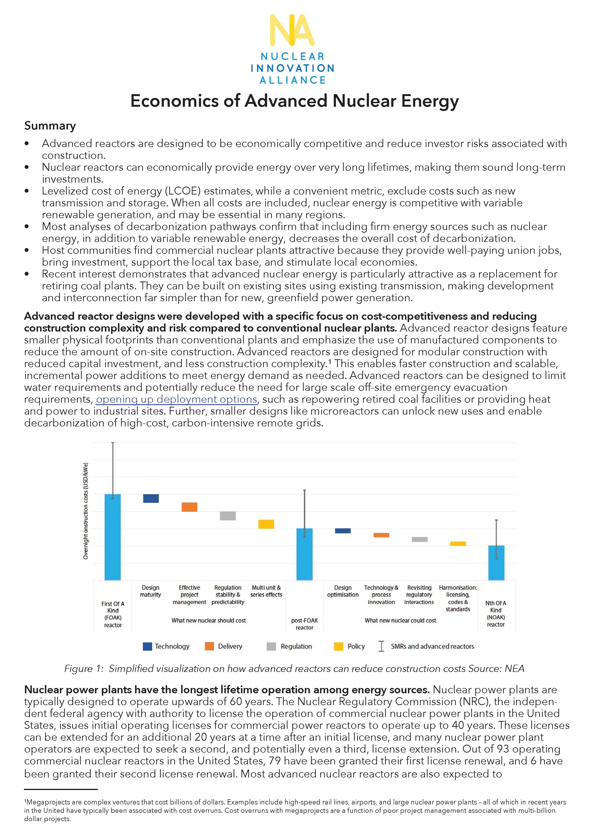 Economics of Advanced Nuclear Energy | NIA
